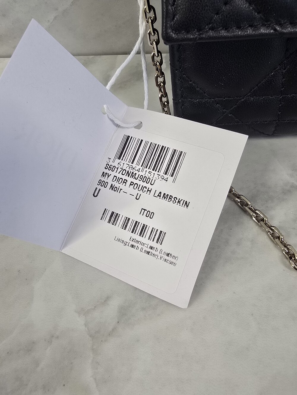 Dior My Dior Black Quilted Mini Leather Chain Bag - Picture 4 of 15